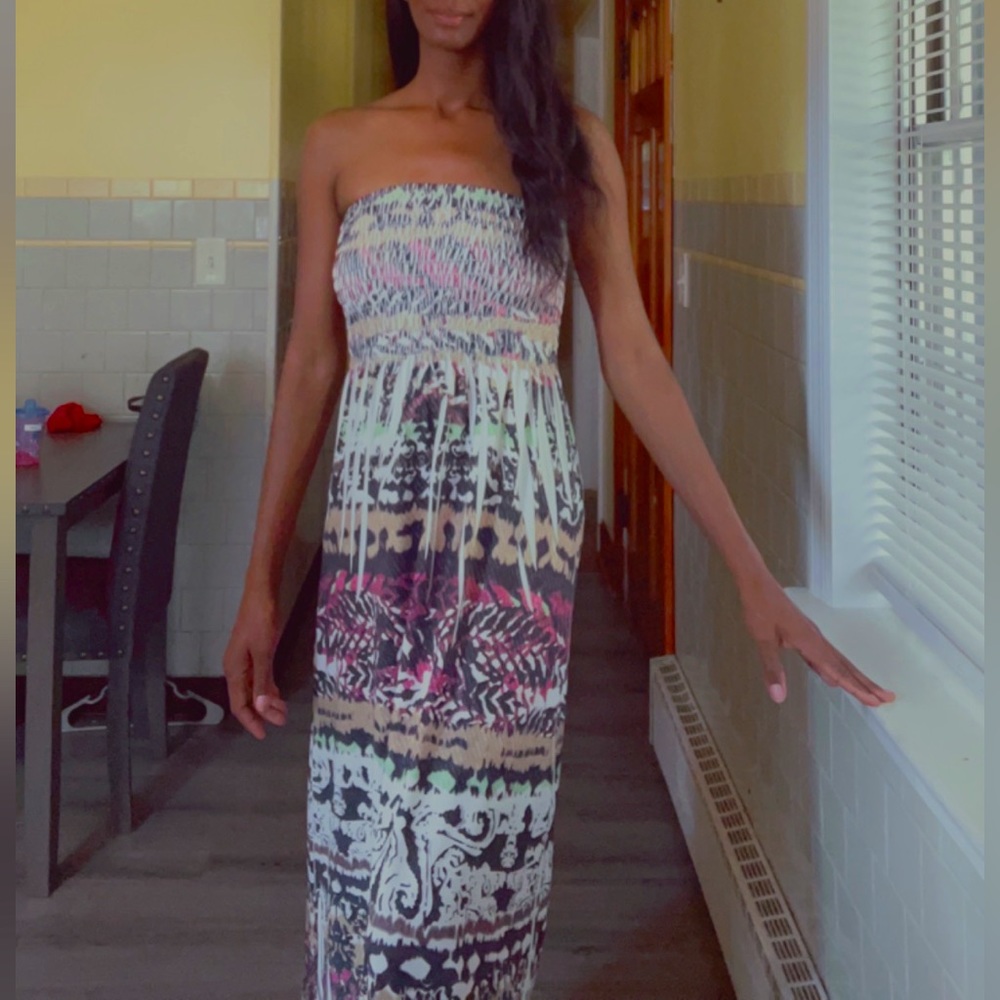 Woman’s spring dress